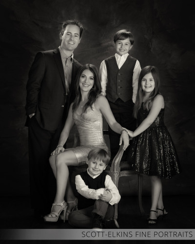 Jen and Craig Schwartz Family Portrait